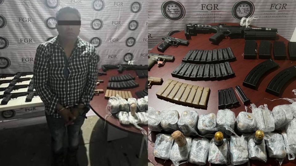 Vinculan a proceso a presunto exmilitar que viajaba con armas y granadas en Las Choapas