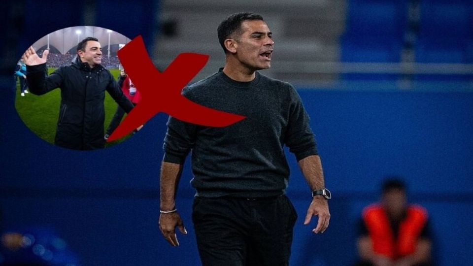 Xavi Hernández no dejaría que Rafa Márquez fuera DT
