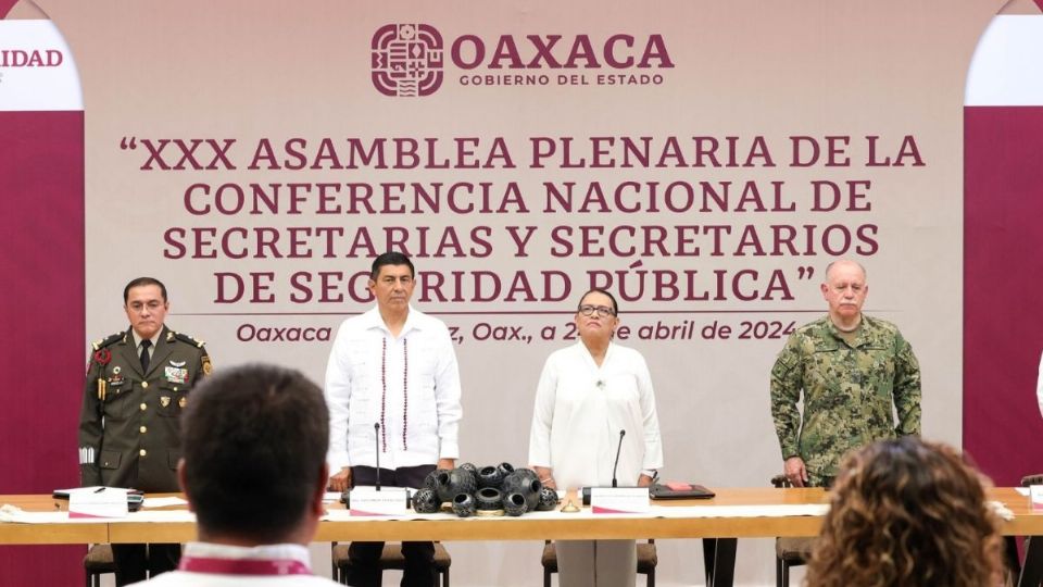 Analizan y refuerzan en Oaxaca estrategia de seguridad nacional