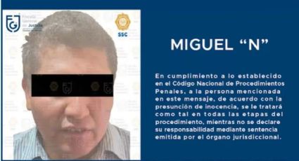 Miguel "N", feminicida serial de Iztacalco: Reconocen al menos 7 víctimas