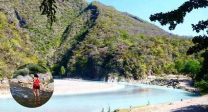 El Platanal: un edén escondido en el corazón de la Sierra Gorda; lo cruza un río que forma "playas"