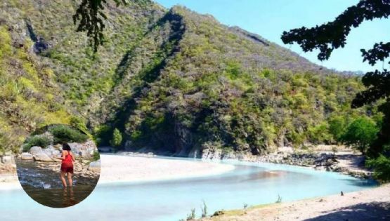 El Platanal: un edén escondido en el corazón de la Sierra Gorda; lo cruza un río que forma "playas"