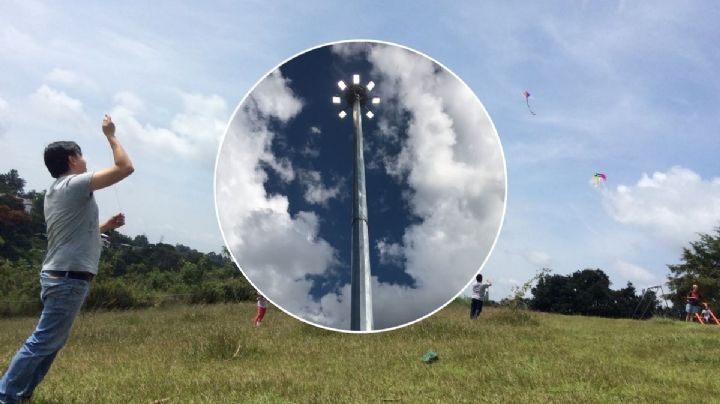 Nuevo proyecto de "super postes" en Xalapa: esto revelaron vecinos inconformes con la obra