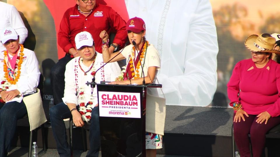 Realizó su mítin en Papantla