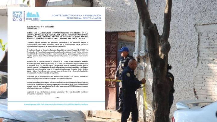 PAN pide esclarecer homicidio de Eder Alberto Hernández Torres en la colonia Portales