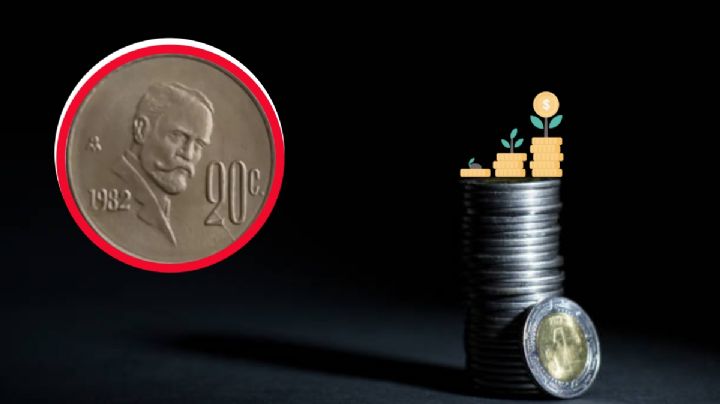 Esta moneda de 20 podría pagar tus vacaciones de verano; se vende hasta en 445,000 pesos
