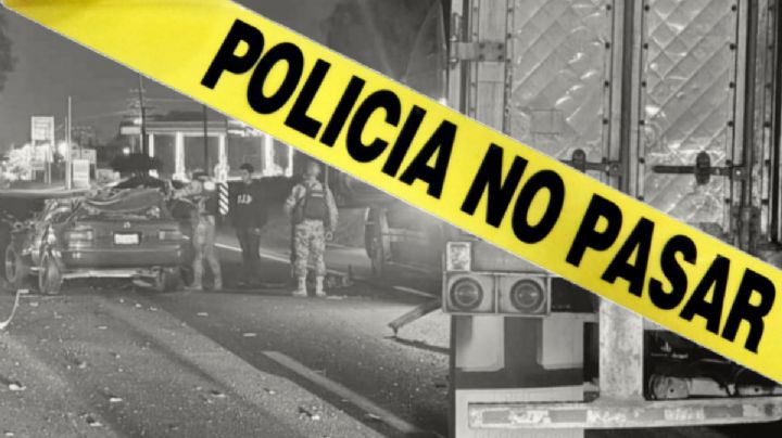 Pachuca-Tulancingo: Muere una persona al chocar su auto contra camión de carga