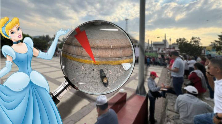 Buscan a Cenicienta a la hidalguense, perdió un zapato en mitin político