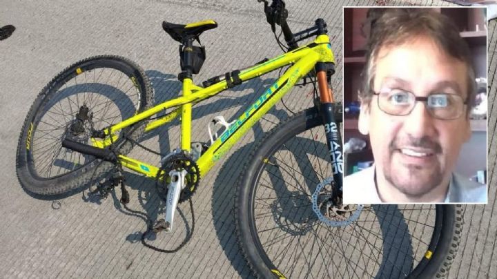 Federico López, el ciclista atropellado en el Puente Metlac