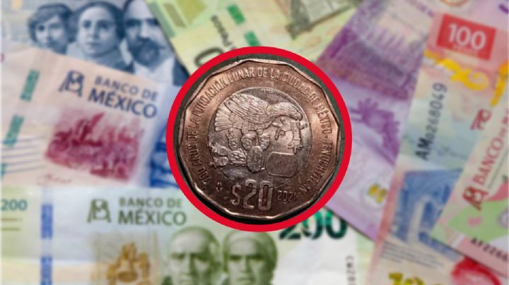 Así es la moneda de 20 con doble águila; se vende en casi 1,000,000 de pesos