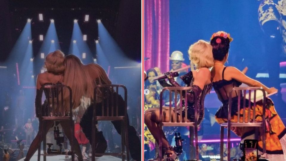 Recordarás que ambas personalidades estuvieron como invitadas durante el show de Madonna en México