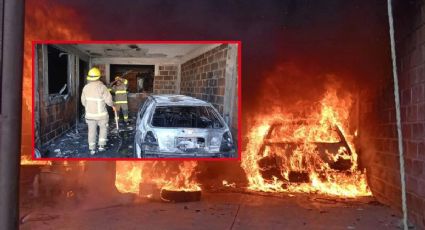 Incendio consume vehículo y casa en Tizayuca I Fotos