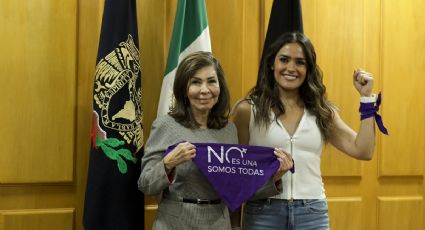 Alessandra Rojo, candidata a la alcaldía Cuauhtémoc, participa en foro feminista de la UNAM