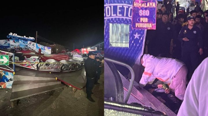 Hermanas “salen volando” de juego mecánico en Chiapas; una murió | VIDEO