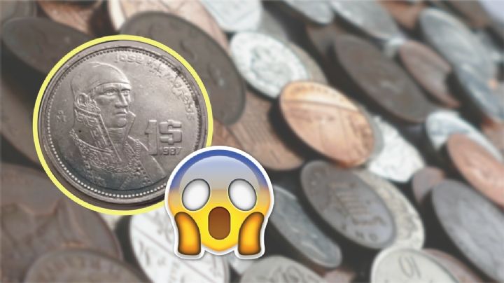 Así es la moneda de 1 peso que vale 800,000 pesos; es de las más bonitas y antiguas