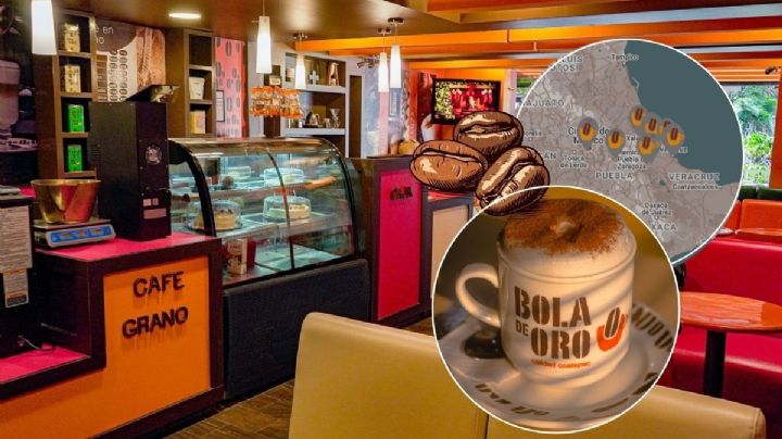 Cafetería Bola de Oro, ¿cuántas sucursales en México tiene la empresa veracruzana?
