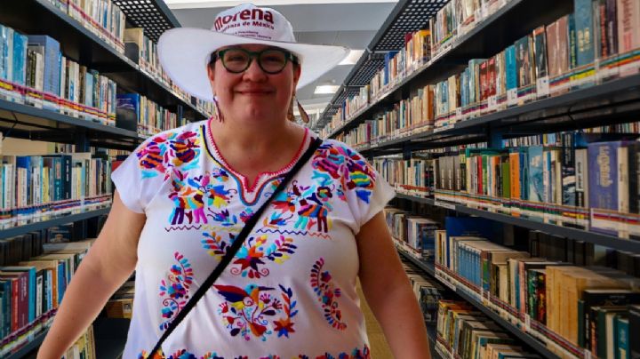 Propone Tania Meza bibliotecas en fraccionamientos del sur de Pachuca