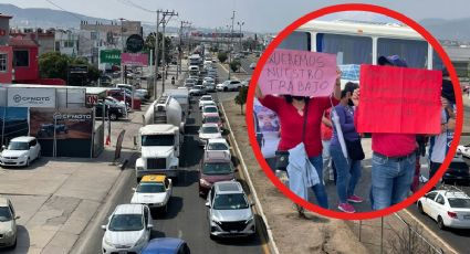 Trabajadores de Carnival bloquean nuevamente el Felipe Ángeles al sur de Pachuca