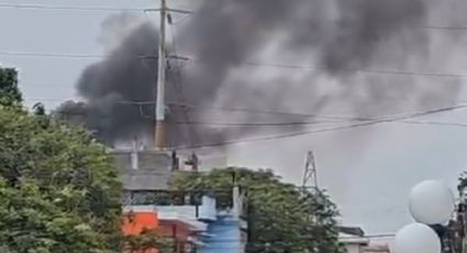 Pánico y daños: así fue el incendio en sede de CFE en Tampico