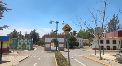 Así de olvidada y descuidada esta hoy la Ciudad de los Niños en el Parque Metropolitano