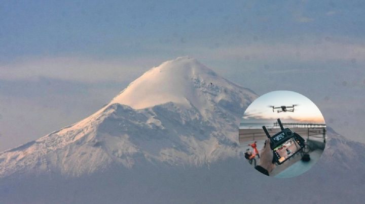 Pico de Orizaba y el último glaciar de México vistos de cerca con un drone | VIDEO