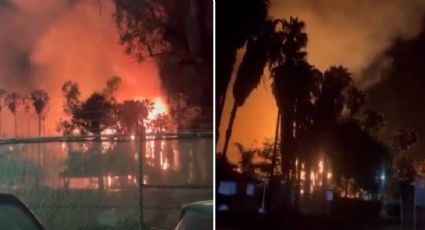 Se incendian instalaciones del Hotel Comanjilla en Silao
