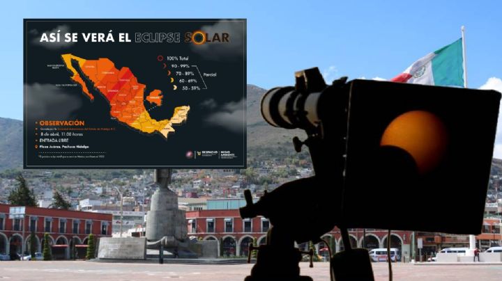 Eclipse solar 2024: Podrás verlo de forma segura en Plaza Juárez Pachuca; aquí los detalles