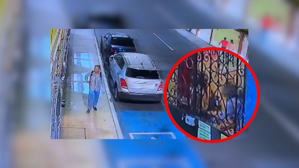 Exponen a acosador que tocó a mujer en entrada de IRBAO en Córdoba, Veracruz