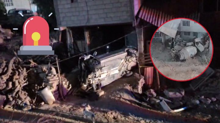 Corredor de la Montaña: Otro accidente  en el mismo lugar donde volcó revolvedora