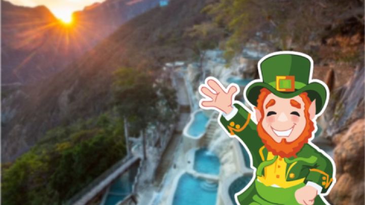 Cosas que solo pasan en las Grutas de Tolantongo: llevan a duende de Huasca a nadar | VIDEO