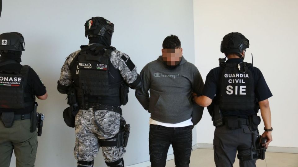 Detienen en Aguascalientes, a El Camaleón, presunto asesino de comisaria de GC en Pátzcuaro