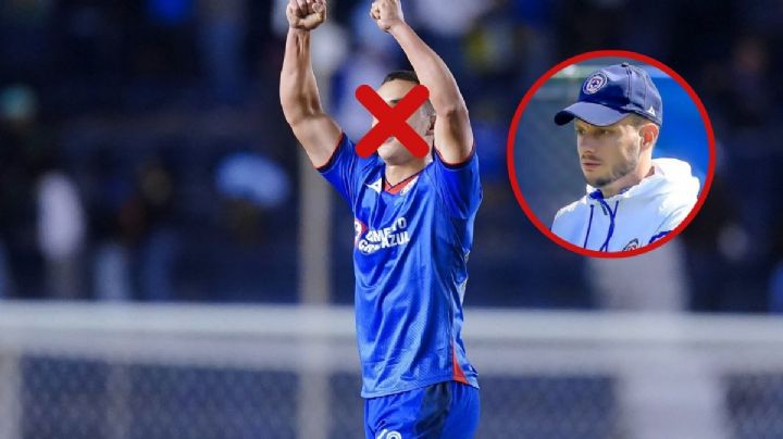 El jugador que Martín Anselmi tiene borrado de Cruz Azul, ¿qué pasará con él?