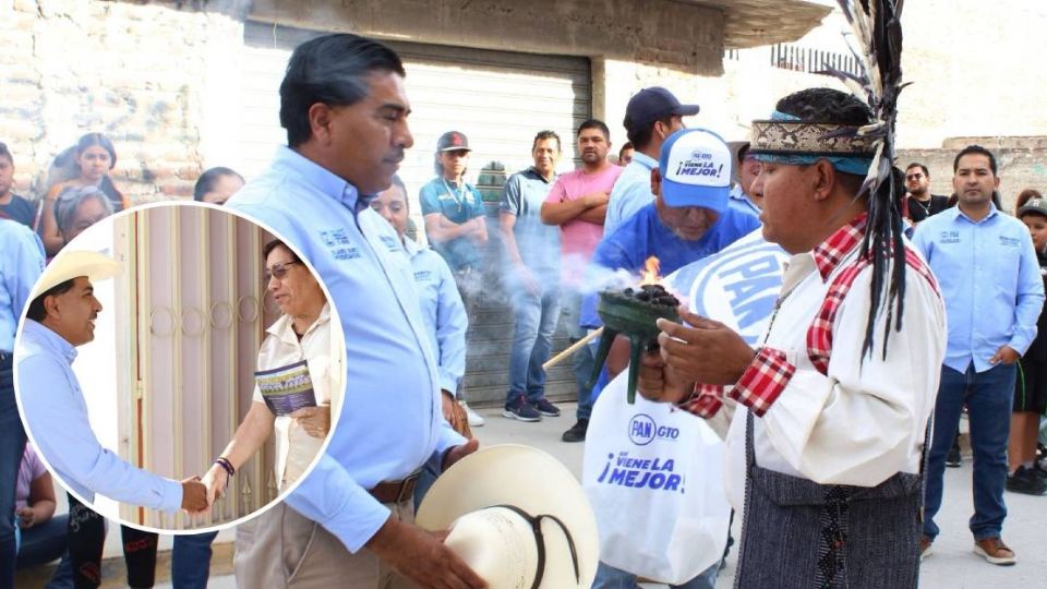 Luego de ser recibido con una limpia, Roberto García dijo que se impulsará el cuidado ambiental en el municipio.