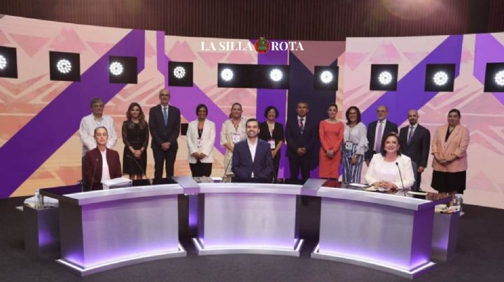 Sheinbaum, Gálvez y Máynez libran primer debate sin sorpresas