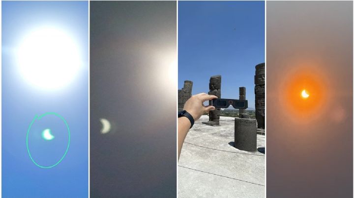 ECLIPSE SOLAR 2024, así se vivió en los municipios de Hidalgo | FOTOS