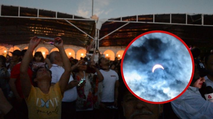 Así fue el vals del eclipse solar que reunió a miles en Durango