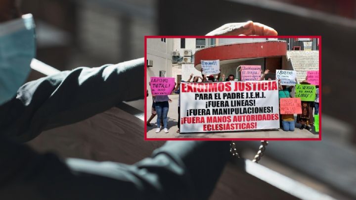 Feligreses piden liberar a sacerdote acusado de abuso contra menor en Hidalgo