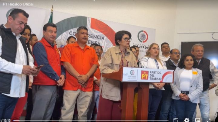 En San Lázaro, PT lanza reclamo por proceso electoral en Hidalgo