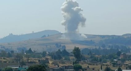 Explota taller de pirotecnia en Almoloya de Juárez y mueren 2 personas