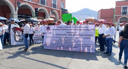 Exigen mejores condiciones laborales universidades y bachilleratos de Hidalgo