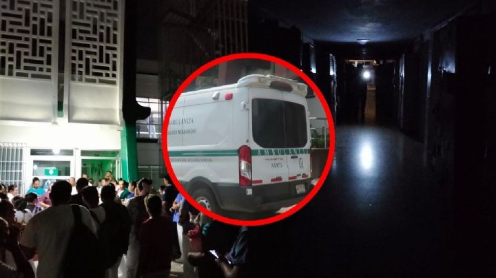 Pacientes del IMSS de Coatzacoalcos son trasladados al Hospital regional tras apagón