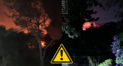 Incendio cerca del Parque Natura de Xalapa con ola de calor; esto se sabe