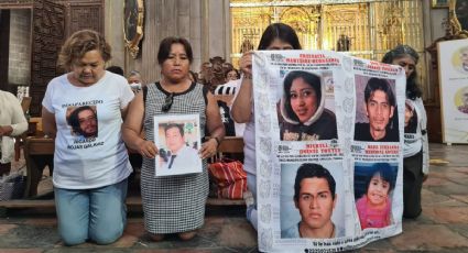 “Una madre deja de celebrar, pero no de buscar”: madres buscadoras desde la Catedral de Puebla