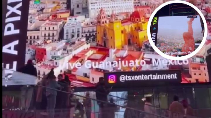Guanajuato brilla en Times Square