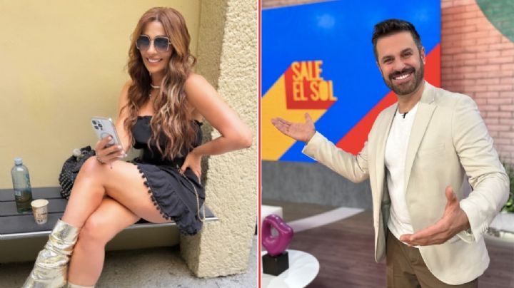 Así reacciona Cecilia Galiano al ver a Mark Tacher como nuevo conductor de Sale el Sol