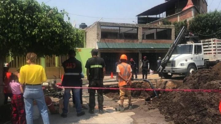 Fuga en megacircuito deja sin agua a vecinos de Ecatepec