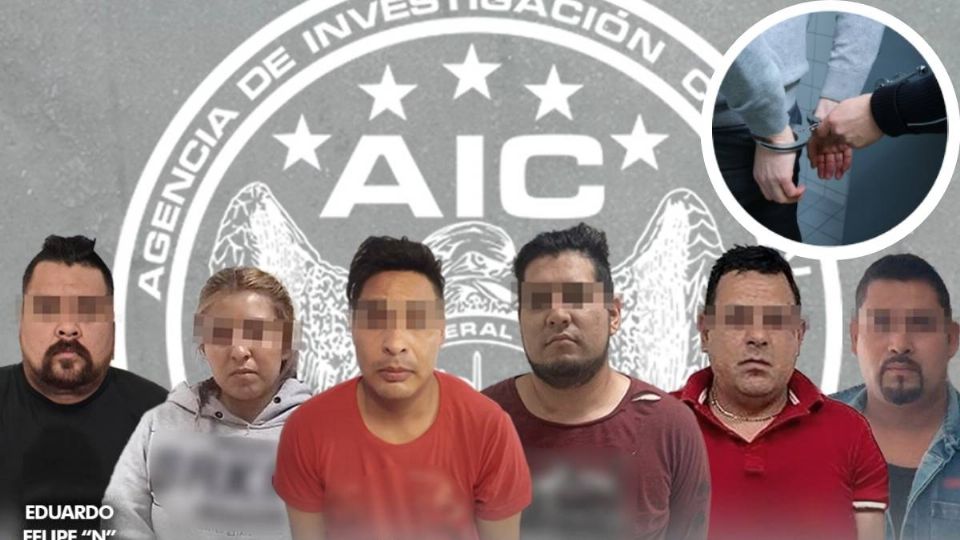 Seis personas fueron detenidos por extorsión en distintos municipios de Guanajuato