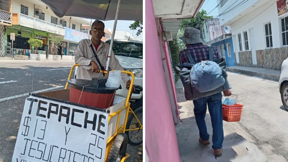 Como comerciantes se arriesgan a los golpes de calor mientras avanzan bajo el sol