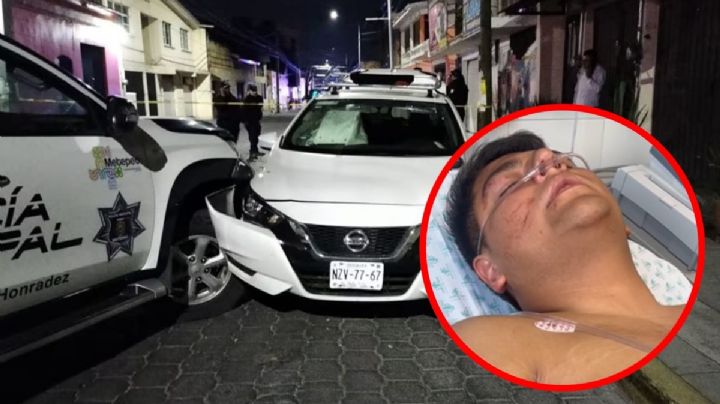 Candidato de Morena en Metepec acusa que policía local balea a su hijo