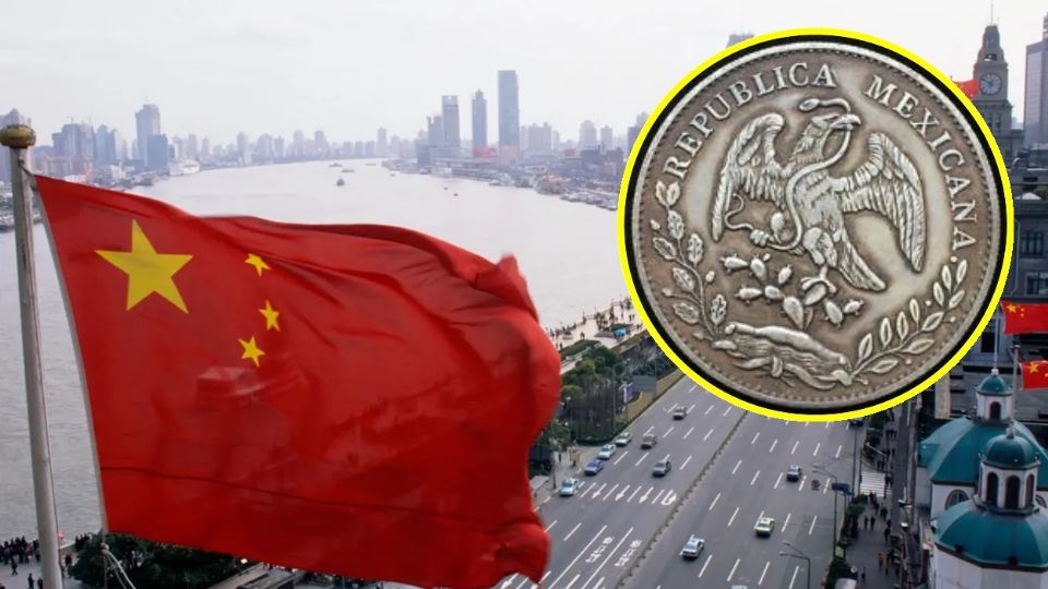 Así es la moneda mexicana copiada por China
